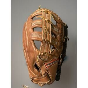 MacGregor RHT Deep Grip K3997 13” Steerhide Baseball Glove Athletes Choice Flex